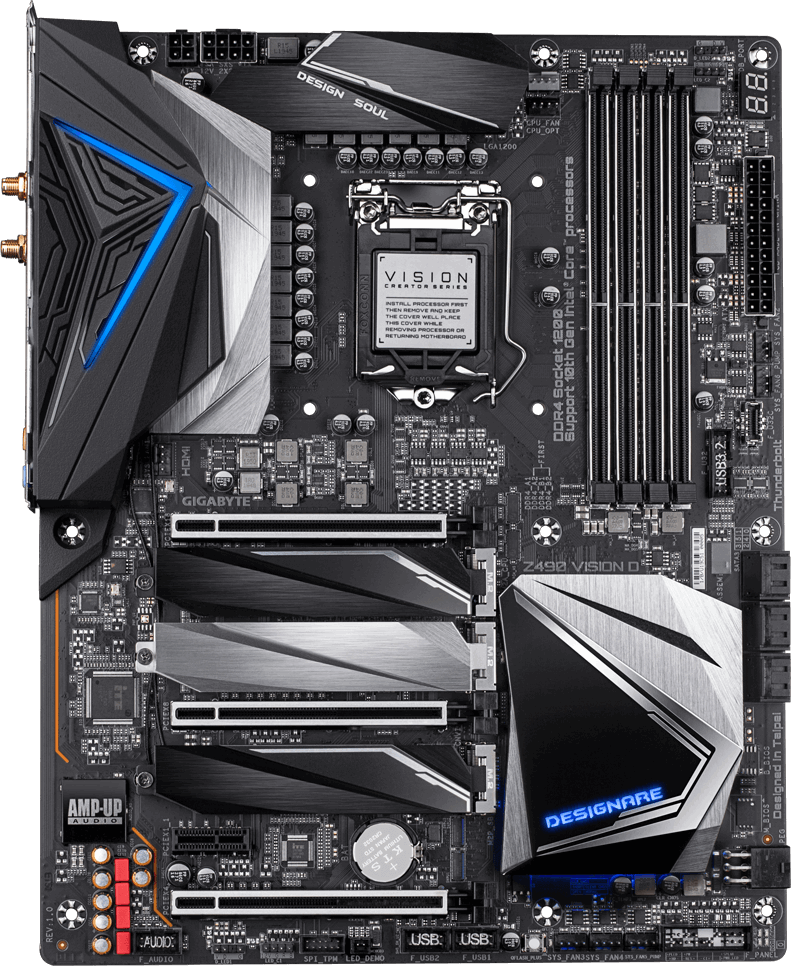 Gigabyte Z490 Vision D Motherboard Specifications On MotherboardDB